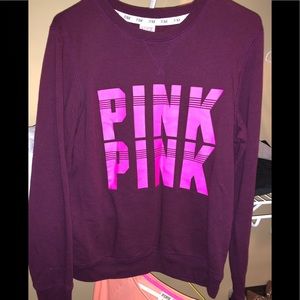 Pink Victoria secret sweatshirt